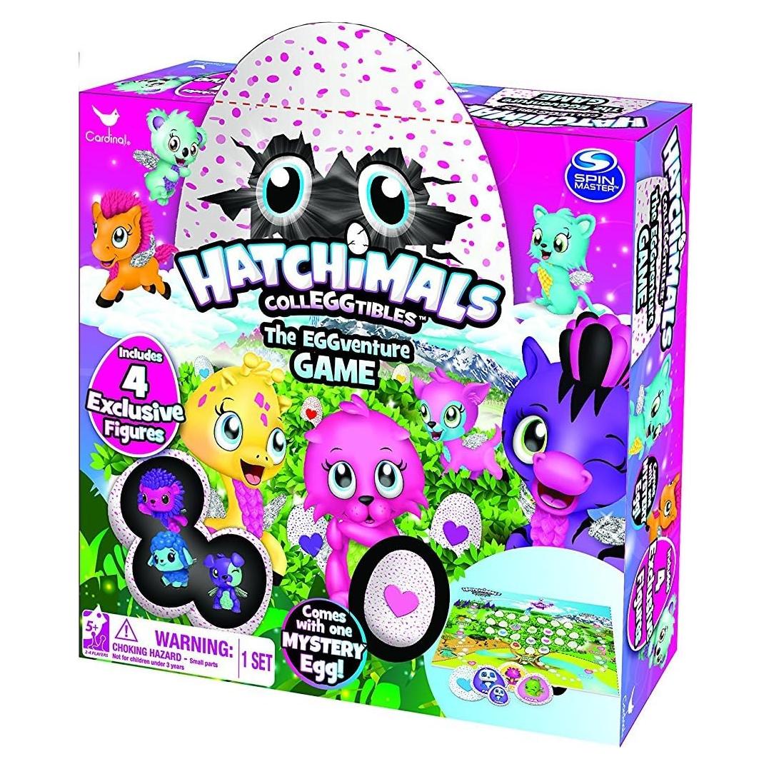 Juego de Mesa EGGventure Hatchimals - 4 Figuras Exclusivas