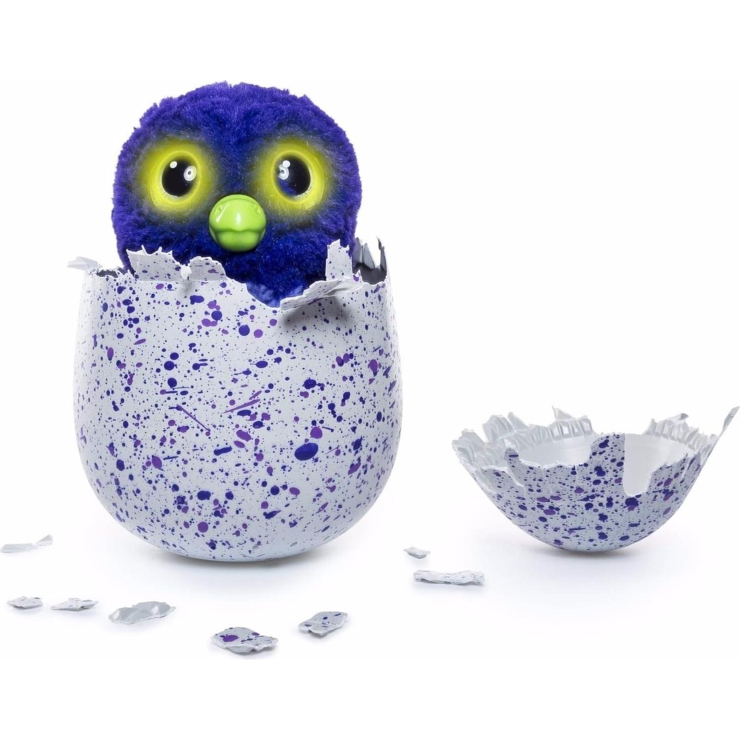 Hatchimal Draggle Morado/Azul - Juguete Interactivo 0.79 kg