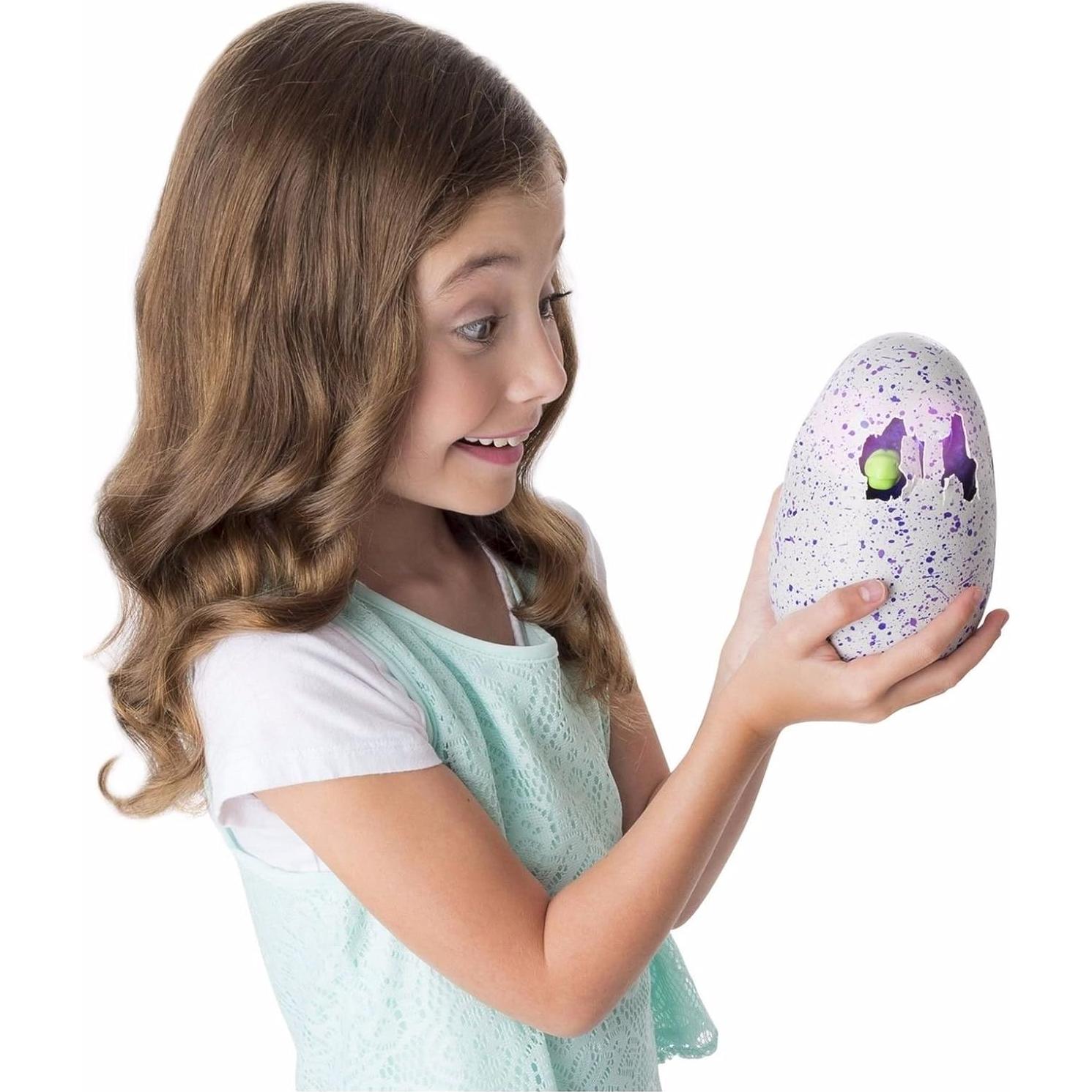 Hatchimal Draggle Morado/Azul - Juguete Interactivo 0.79 kg