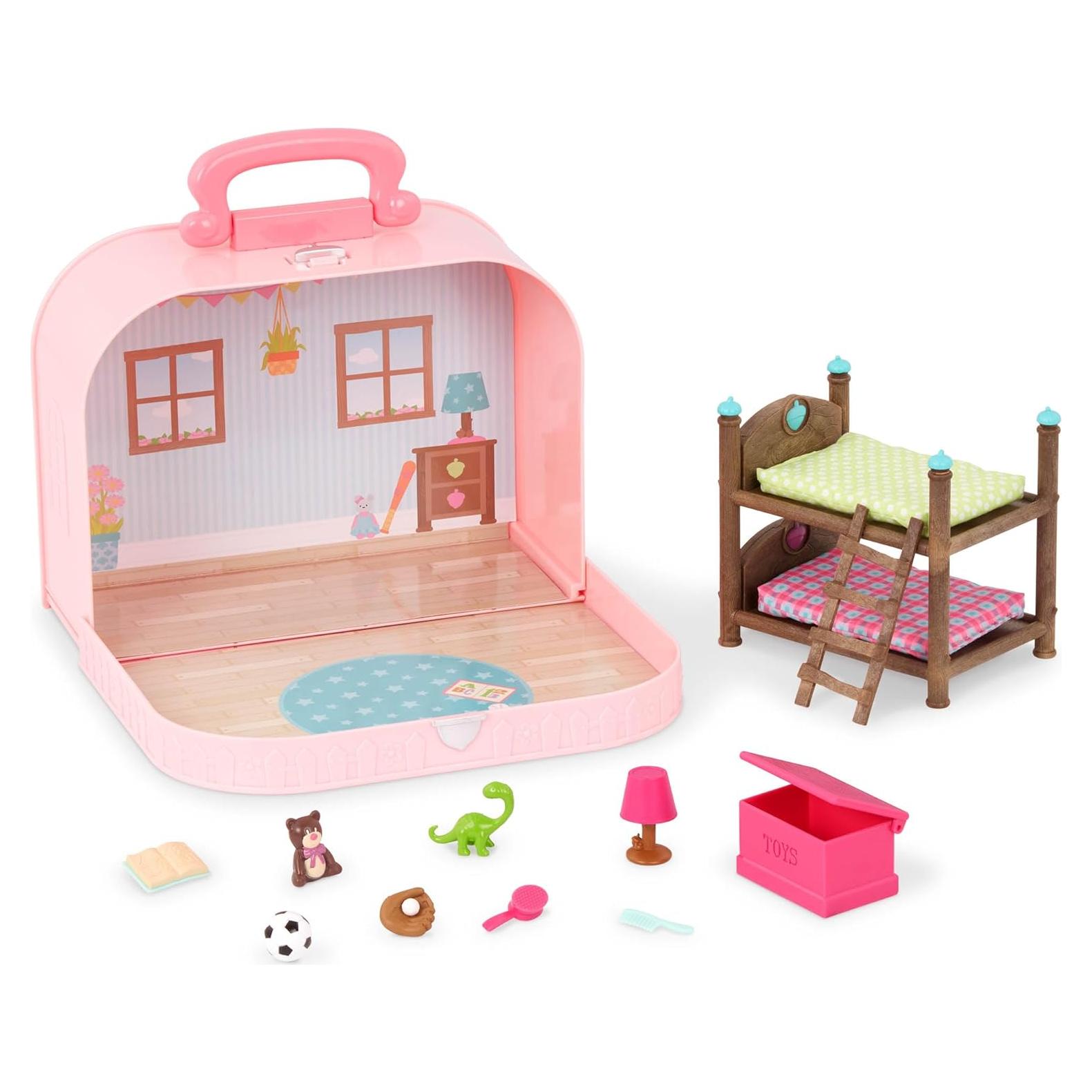 Juego de Camas Literas de Viaje Li'l Woodzeez - 14 Piezas