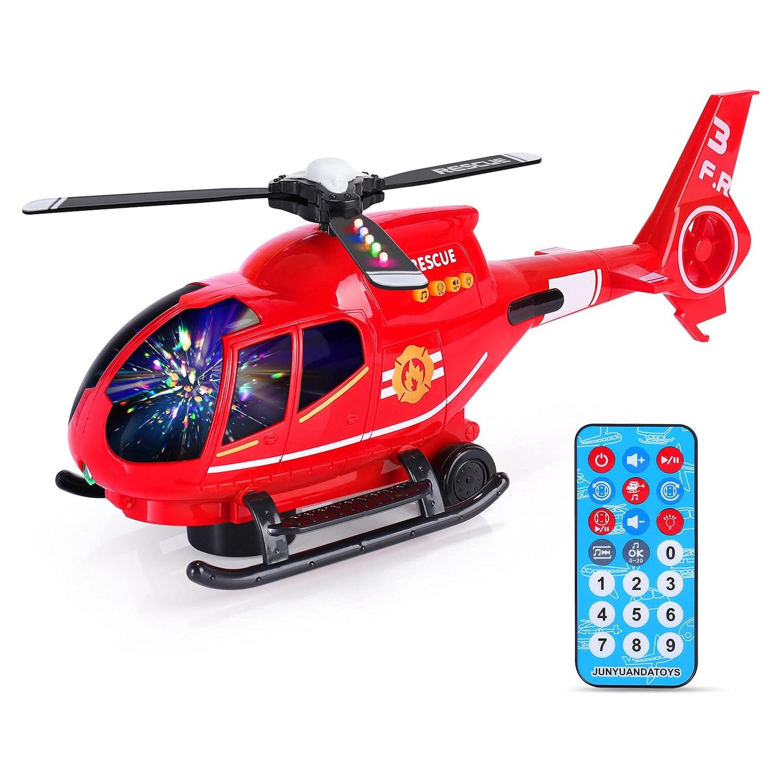 Avión Control Remoto ELEOPTION JYD178A-2 con Luces y Música