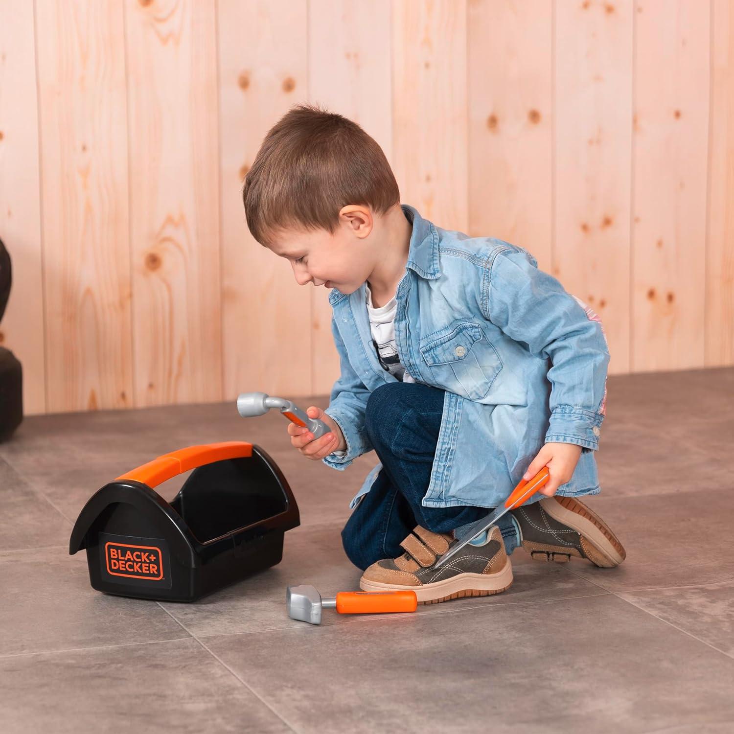 Caja de herramientas Smoby Black+Decker 29.6x18.2x15.7cm