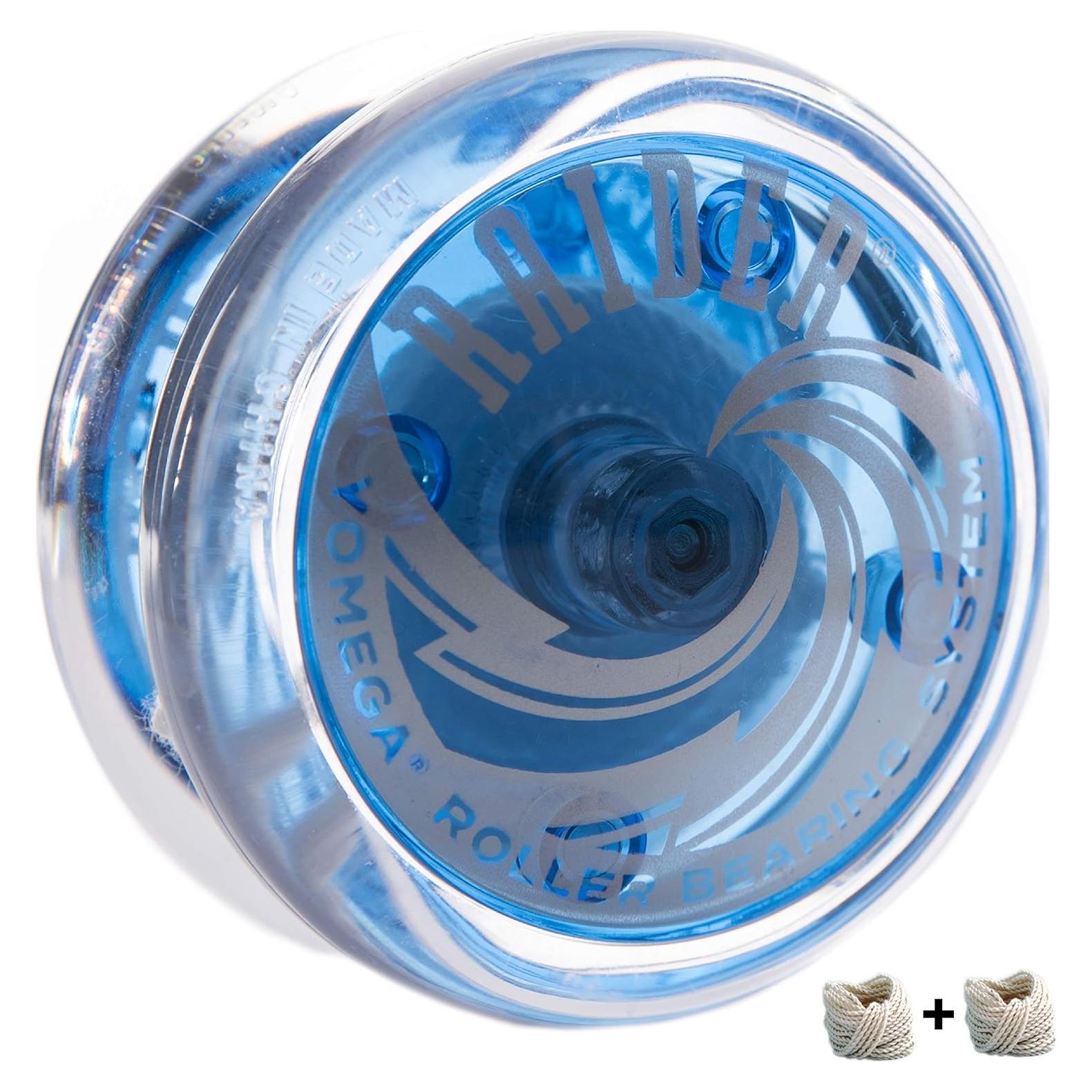 Yoyo Profesional Yomega Raider Azul - Ideal para Trucos Avanzados