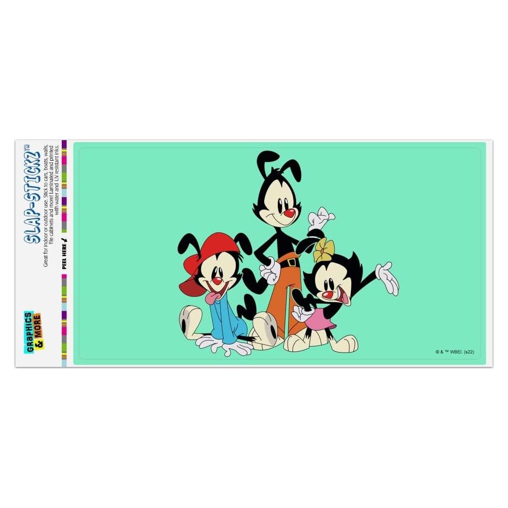 Calcomanía Animaniacs Graphics and More 19.3x10.2cm