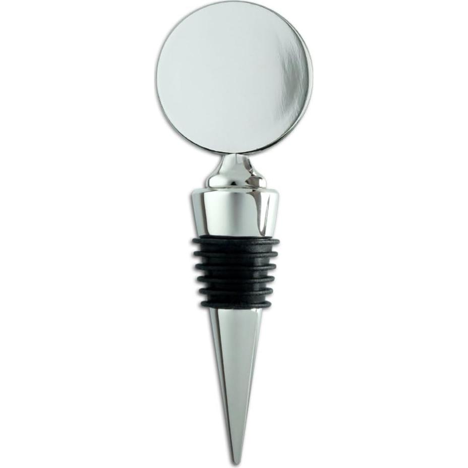 Tapón de Botella de Vino Pinky y el Cerebro - Metal Cromado