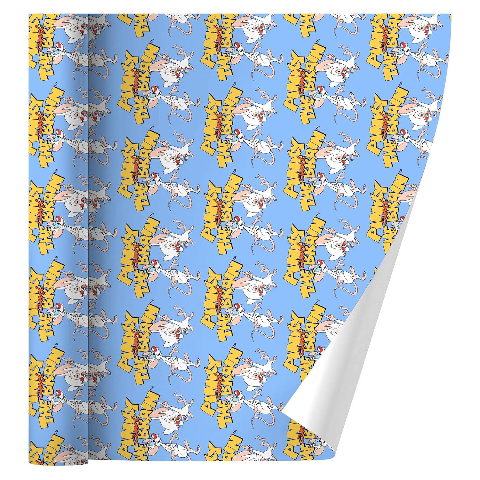 Papel de Regalo Pinky y el Cerebro 76x183cm Graphics & More