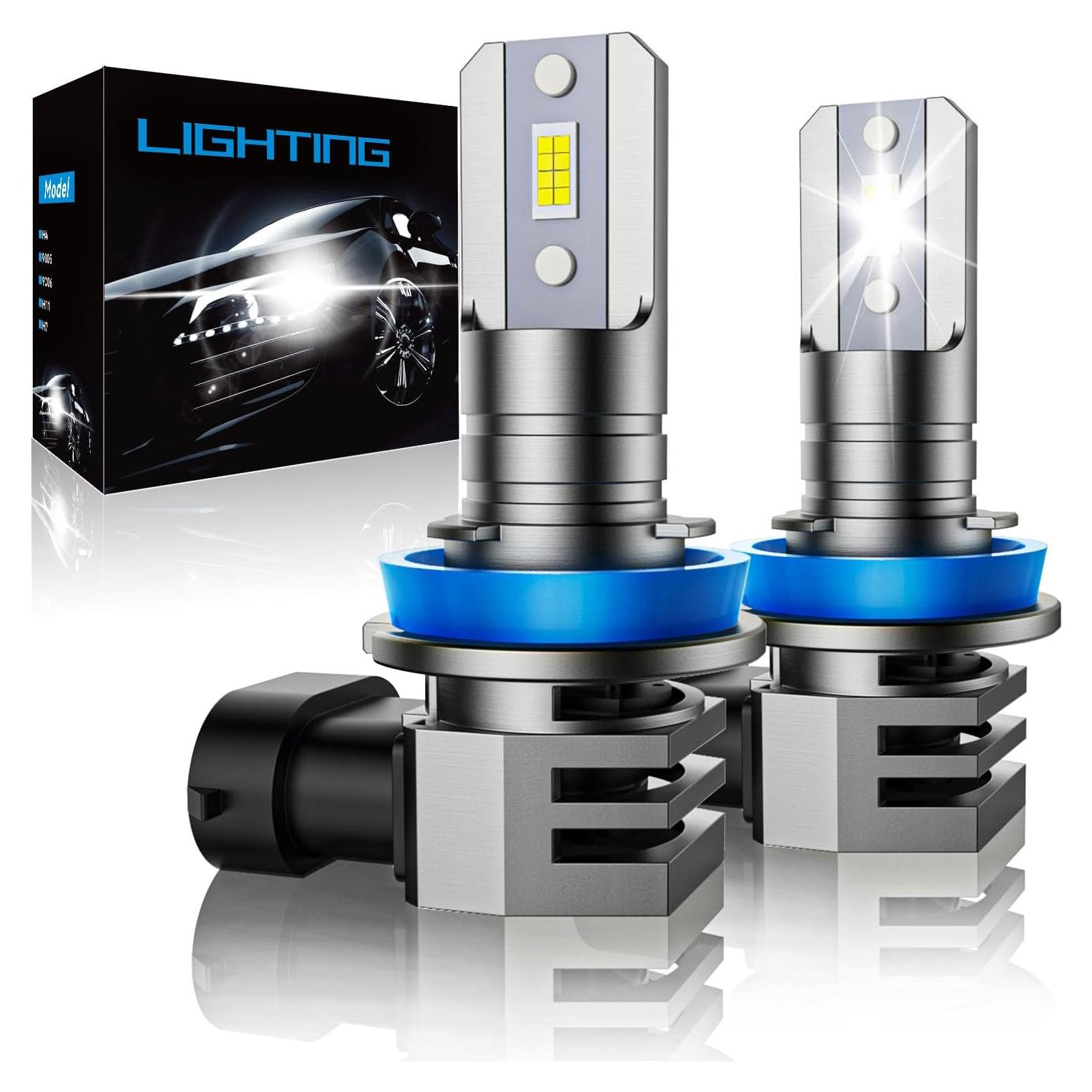 Bombillas de Niebla RCJ H11 6000K Blanco Frío - 32000 Lúmenes