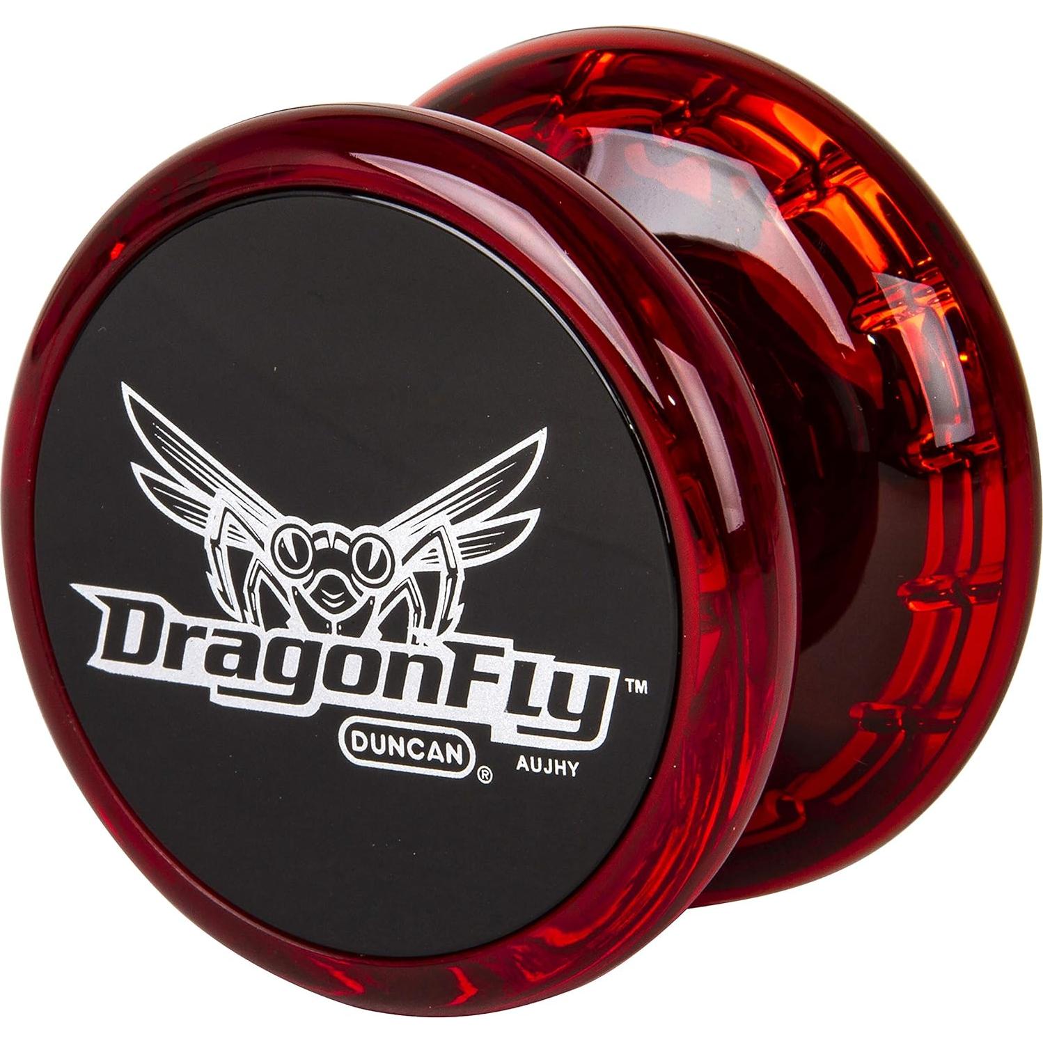 Yo-Yo Dragonfly Duncan Rojo Negro 71.67g para principiantes