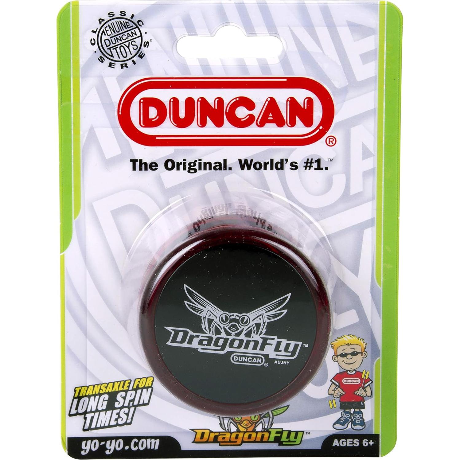 Yo-Yo Dragonfly Duncan Rojo Negro 71.67g para principiantes