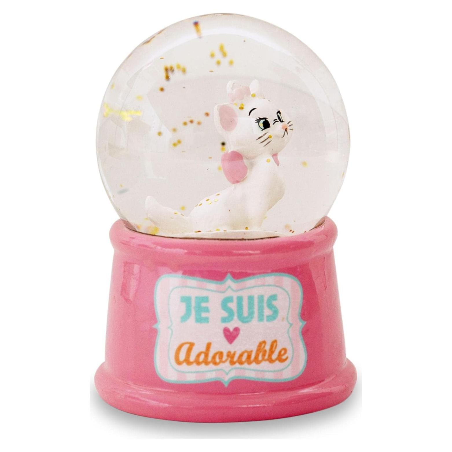 Globo de Nieve Iluminado Silver Buffalo Disney Aristocats Marie 55mm