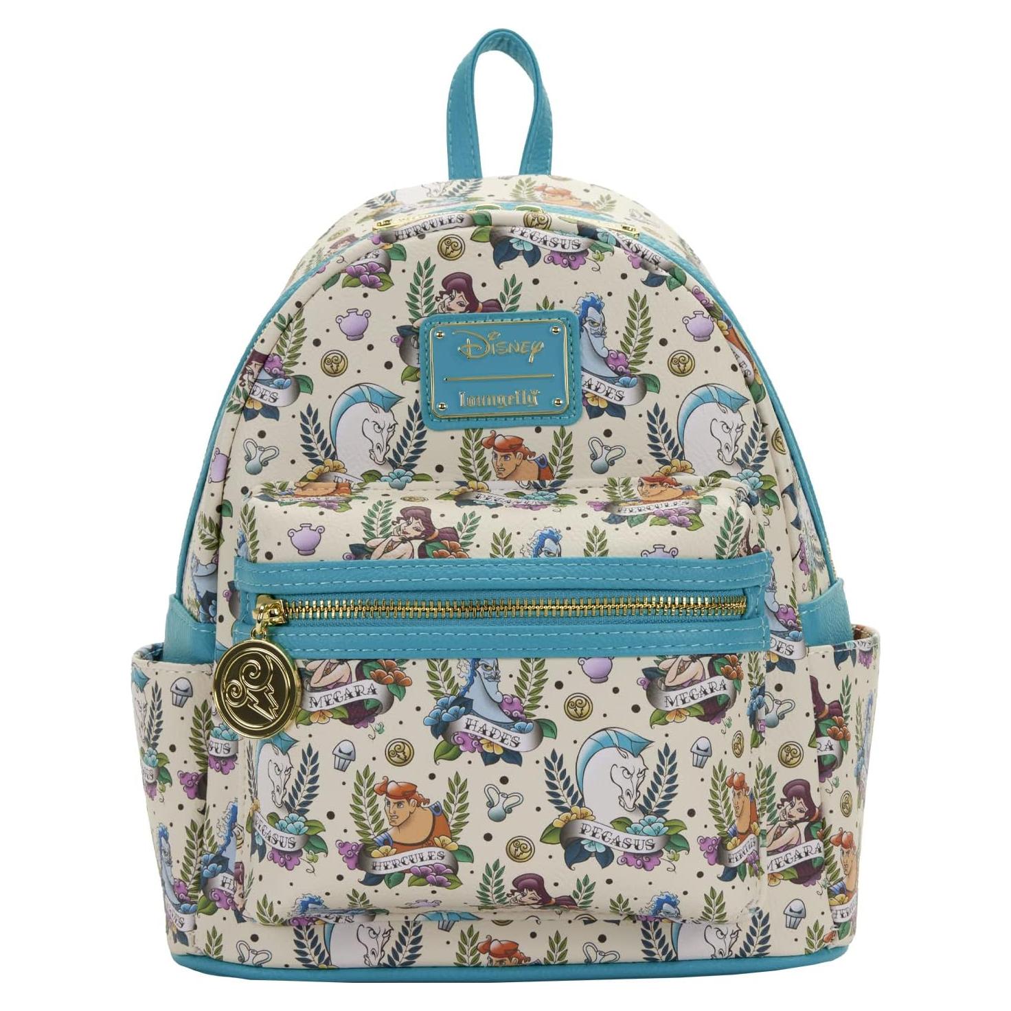 Mochila Mini Loungefly Disney Hércules 12x23x27cm
