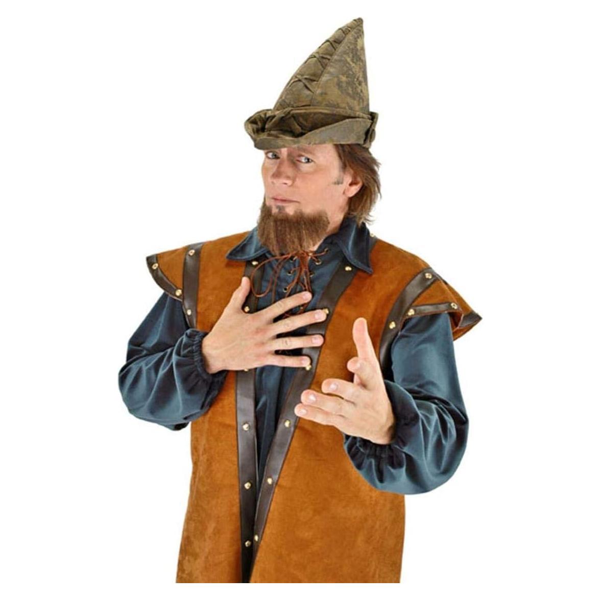 Sombrero de Robin Hood Elope para Hombres Ajustable Verde