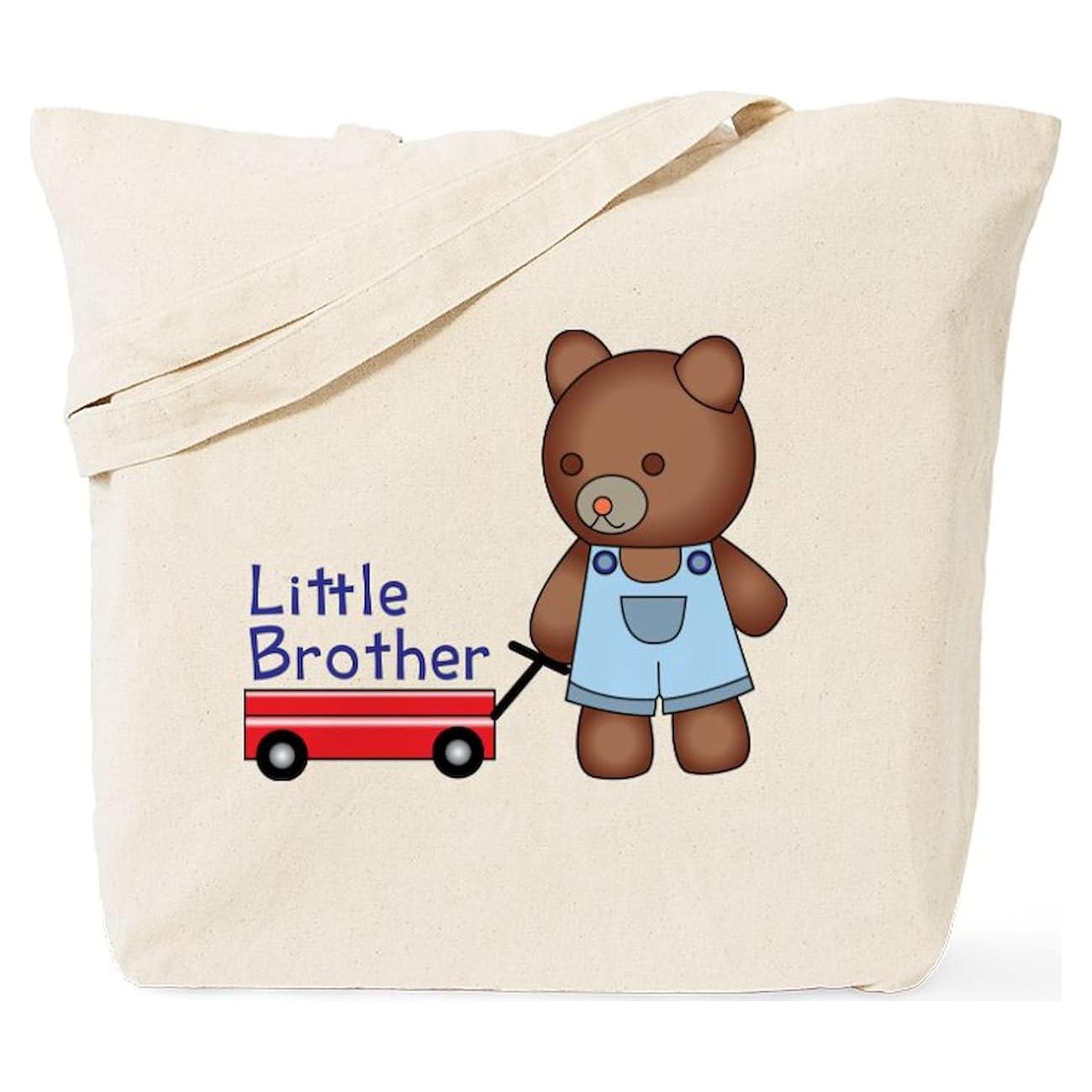 Bolsa de Tela Reutilizable CafePress Little Brother Bear