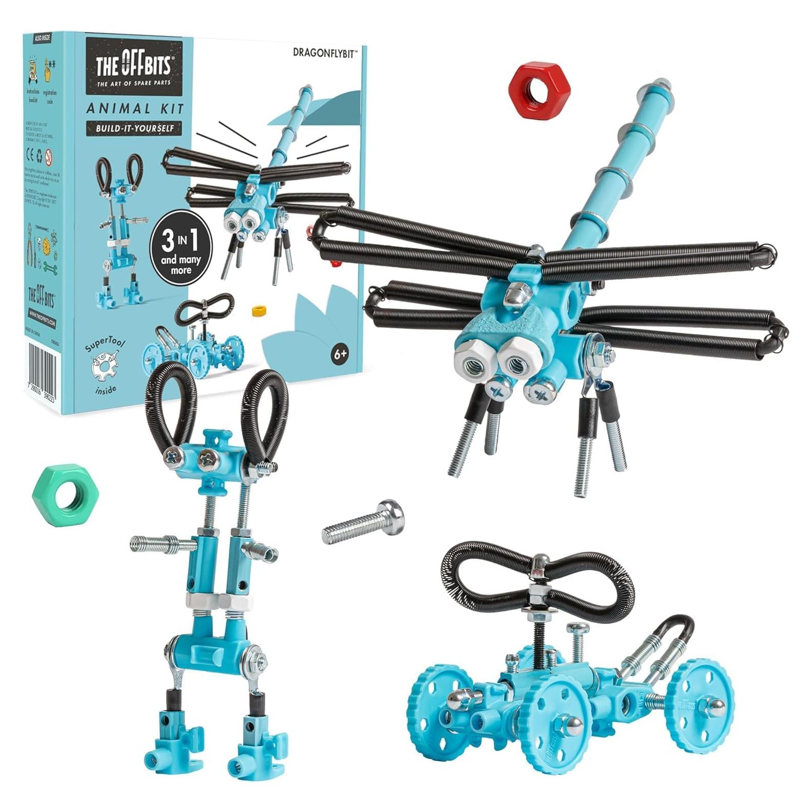 Kit de Construcción Mini Libélula The OffBits - Juguetes STEAM