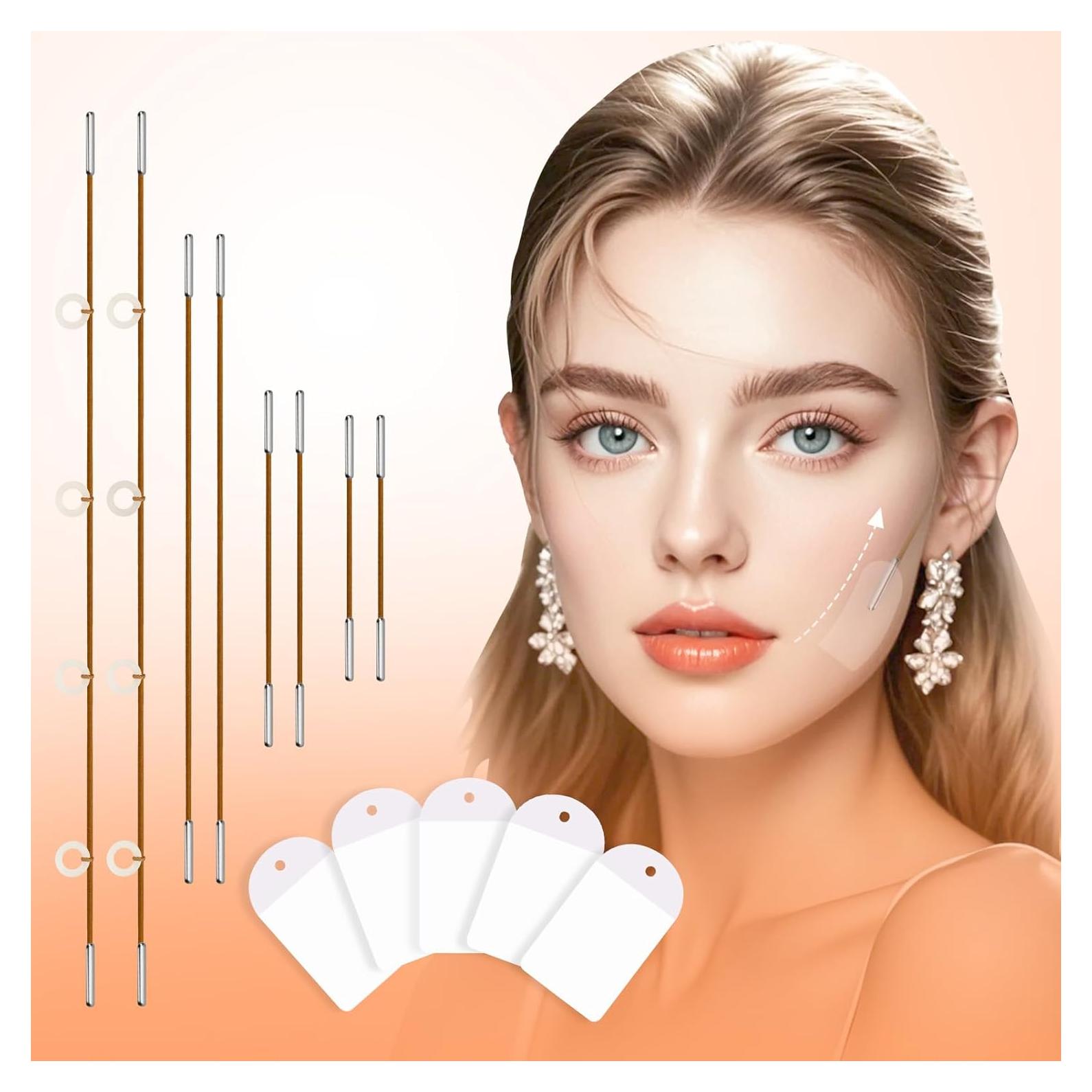 Cinta Levantadora Facial Invisible Loxbcin 140PCS 0.02mm
