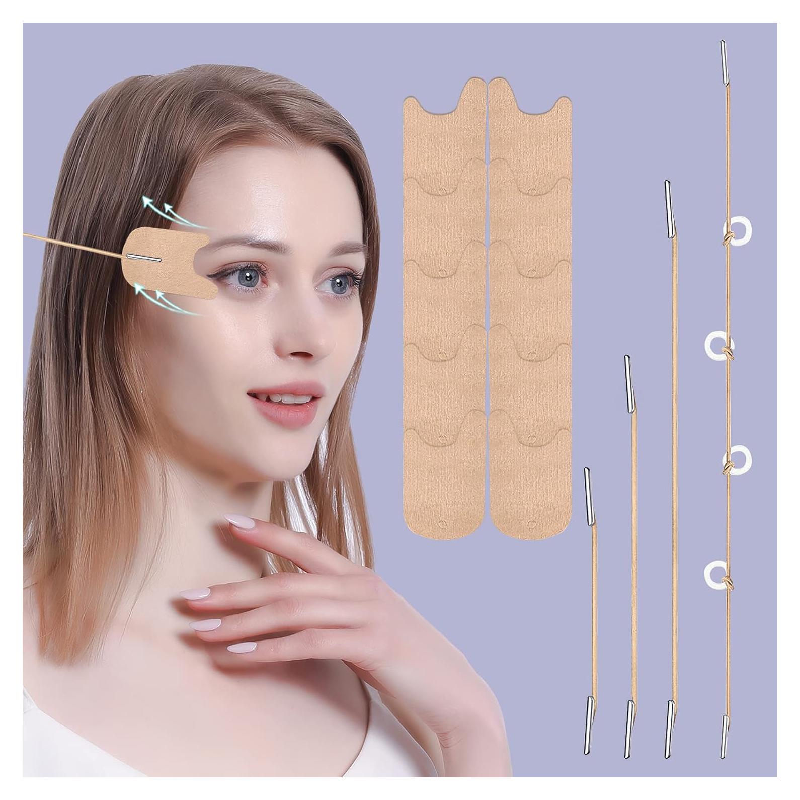 Cintas Elevadoras para Arrugas en Ojos Moonlight-ybh - 4 Bandas + 5 Pares Repuestos