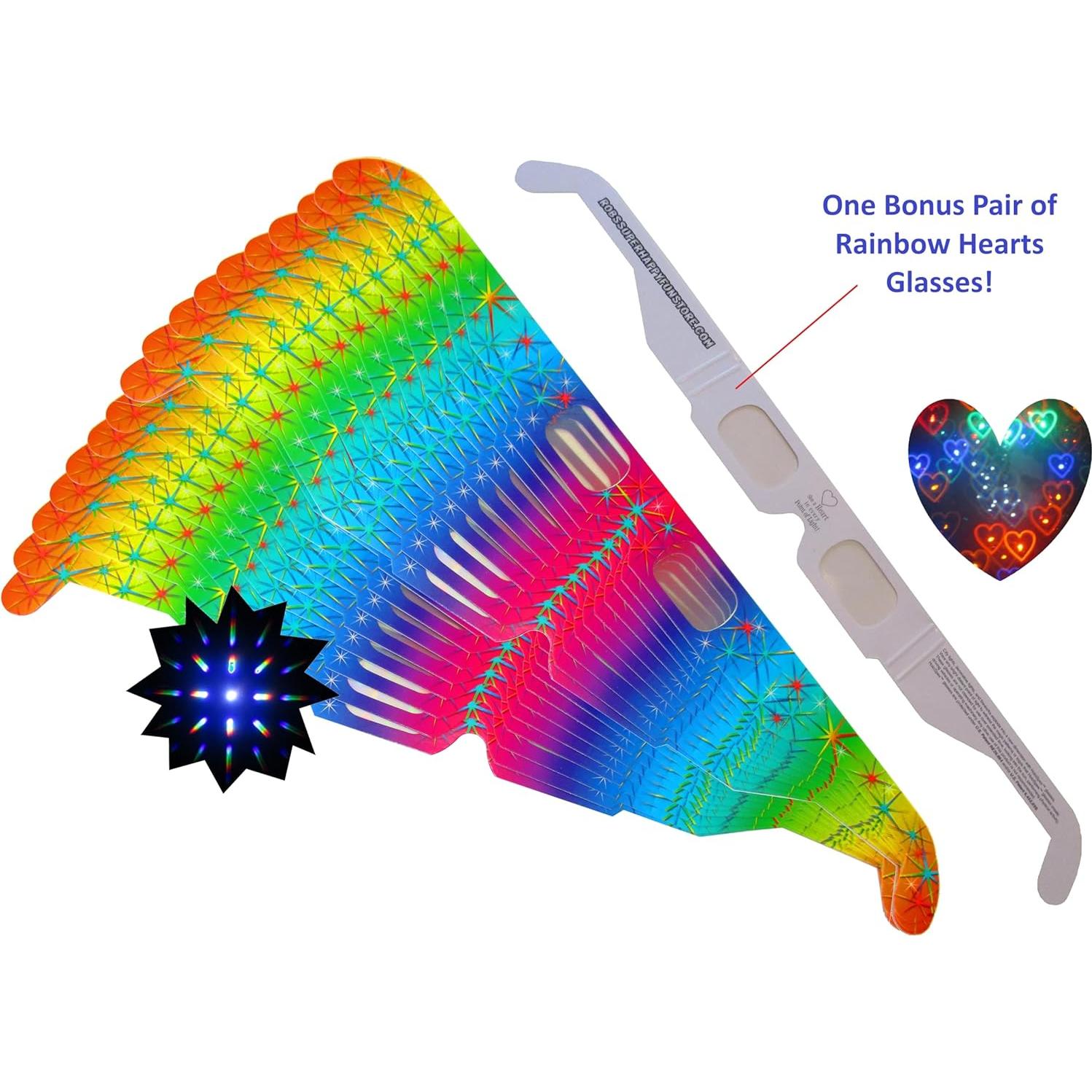 Gafas de Difracción de Fuegos Artificiales APO - 51 Piezas