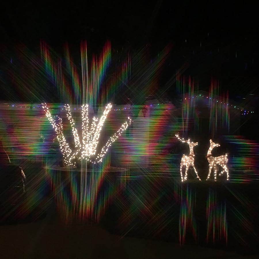 Gafas de Difracción Plegables Plur Vision Carbón - Efecto Prisma