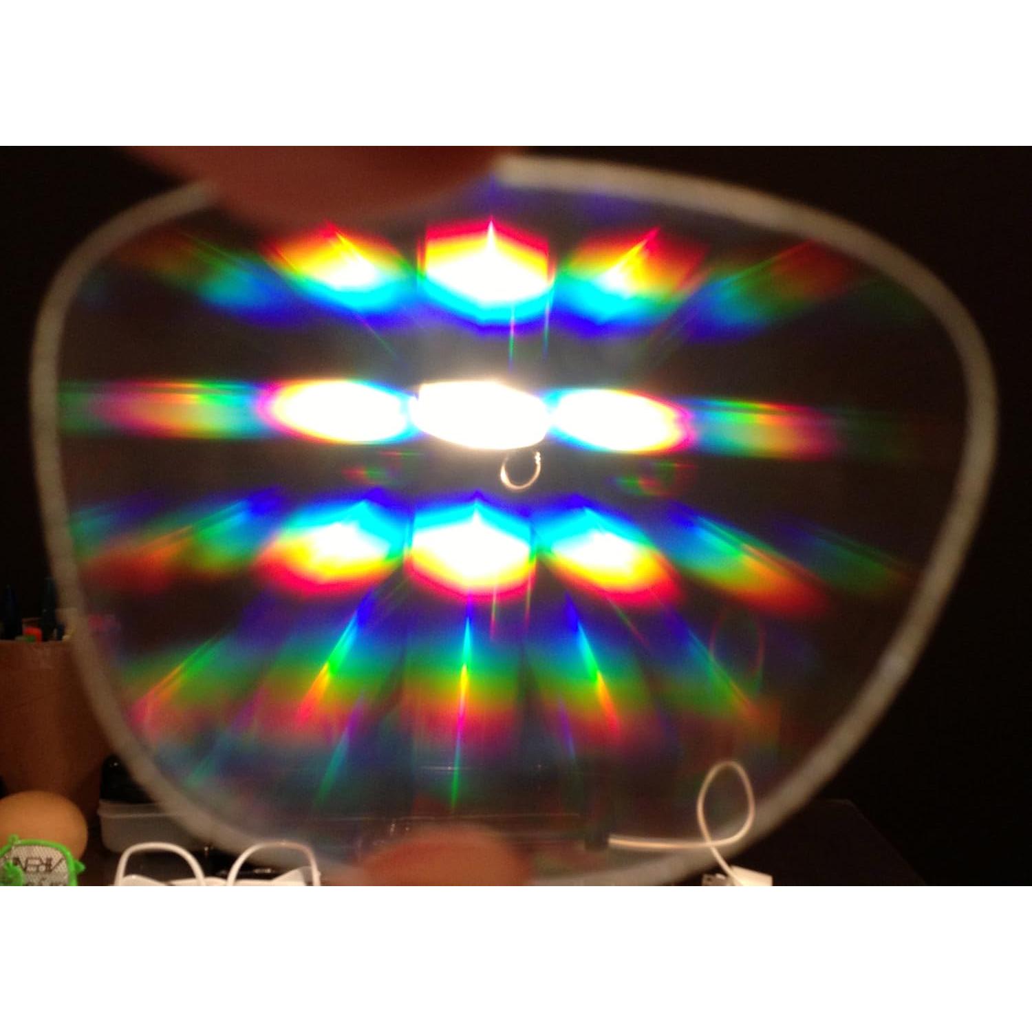 Gafas de Difracción 3Dstereo - Plástico Negro - Rave