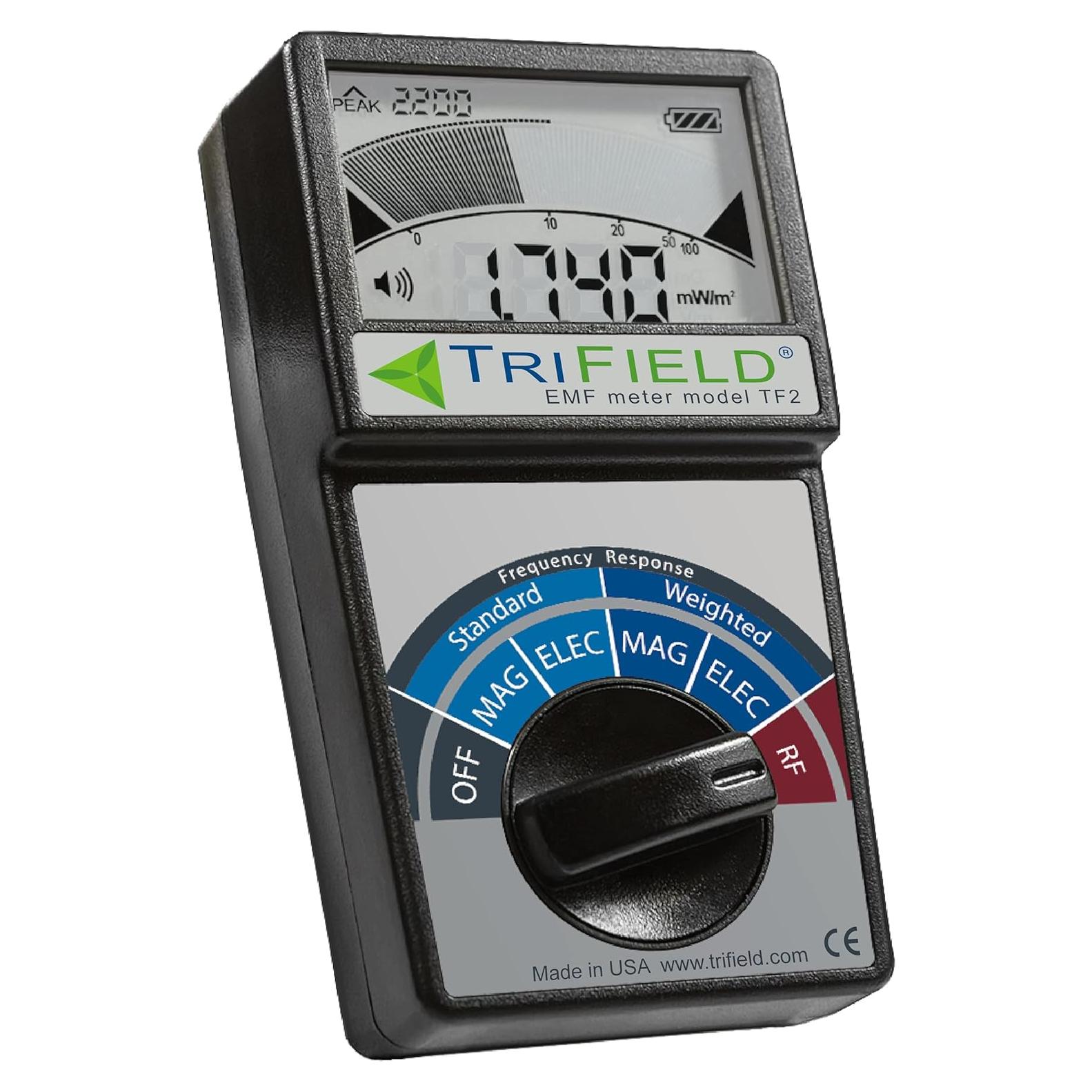 Medidor EMF AlphaLab TF2 - Campos Eléctricos y Magnéticos