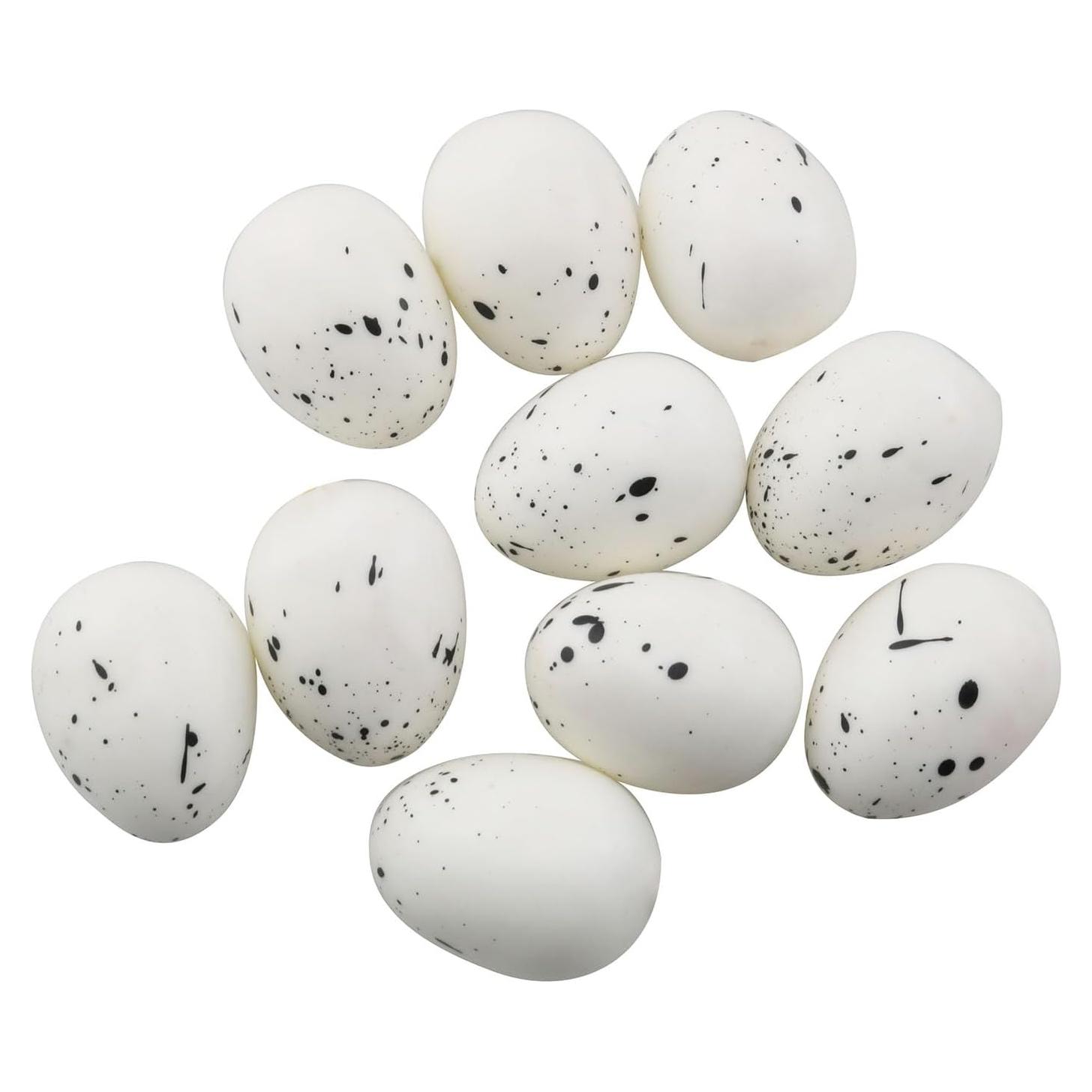 20 Huevos de Codorniz de Espuma Falsos TAODAN 2.5cm Decoración