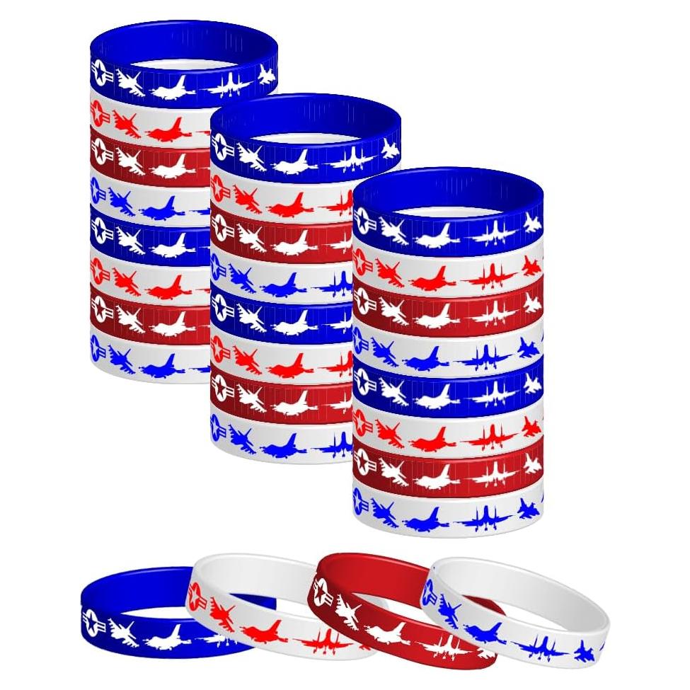 Pulseras de Silicona de Combate CupaPlay - 24 Piezas