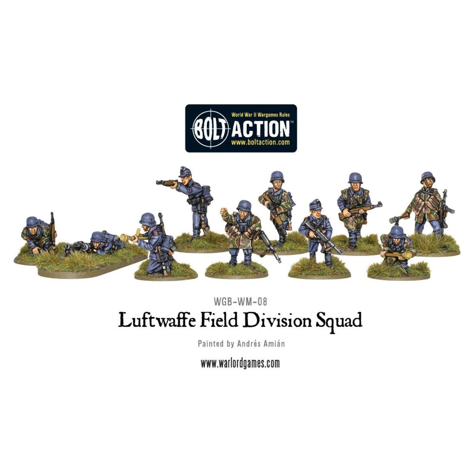 Escuadrón de la División de Campo de la Luftwaffe Warlord Games