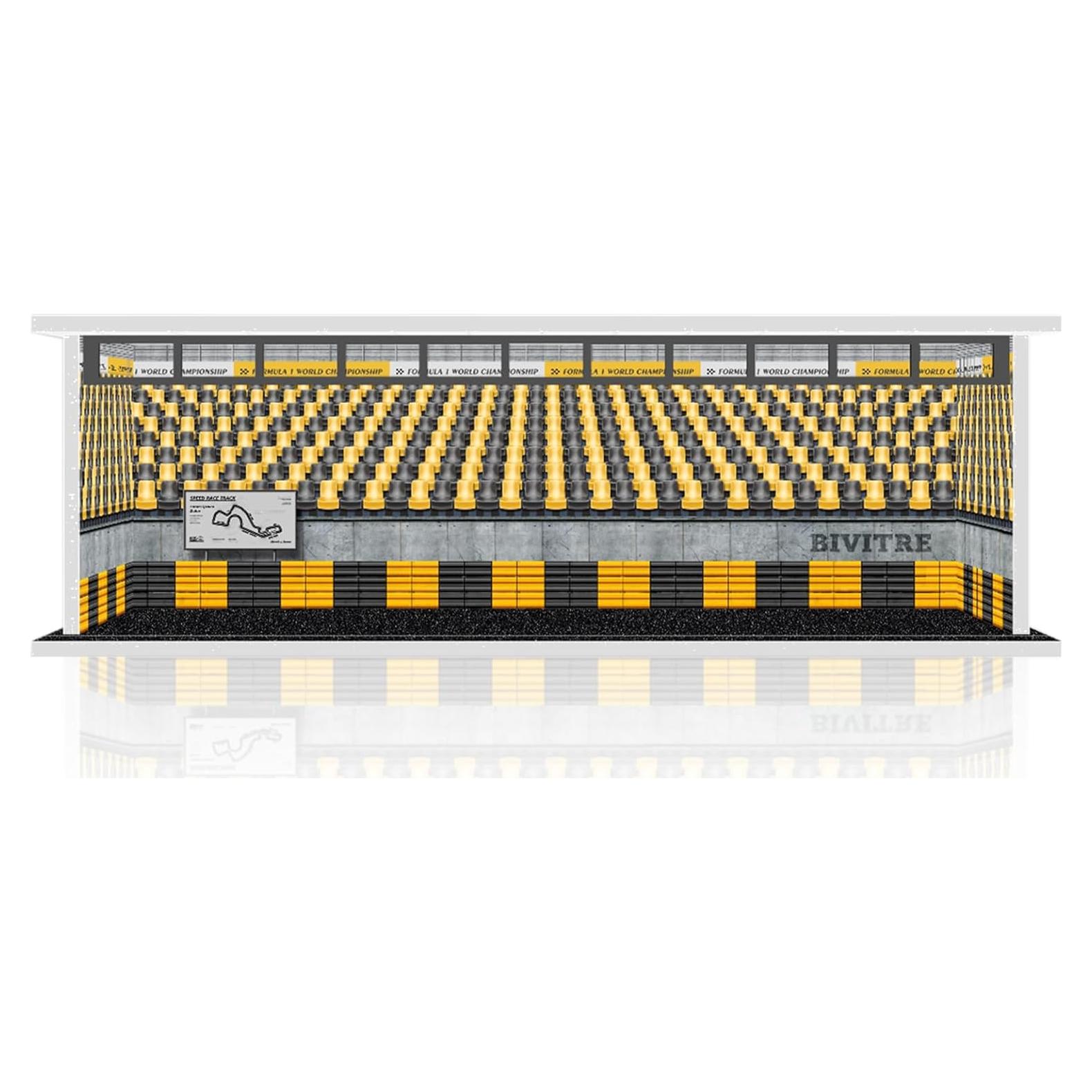 Estuche de Exhibición Bivitre 1:64 con Luz LED y Acrílico