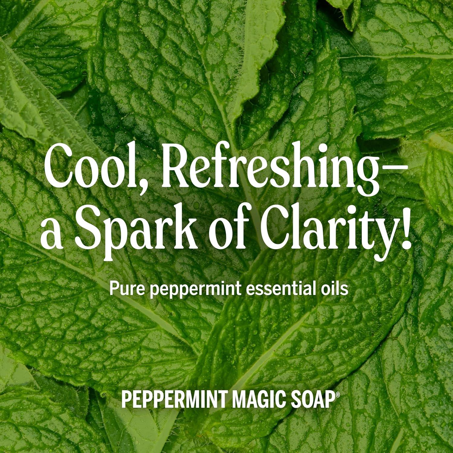 Jabón Líquido Puro-Castile Dr. Bronner Menta 2-Pack 0.47L