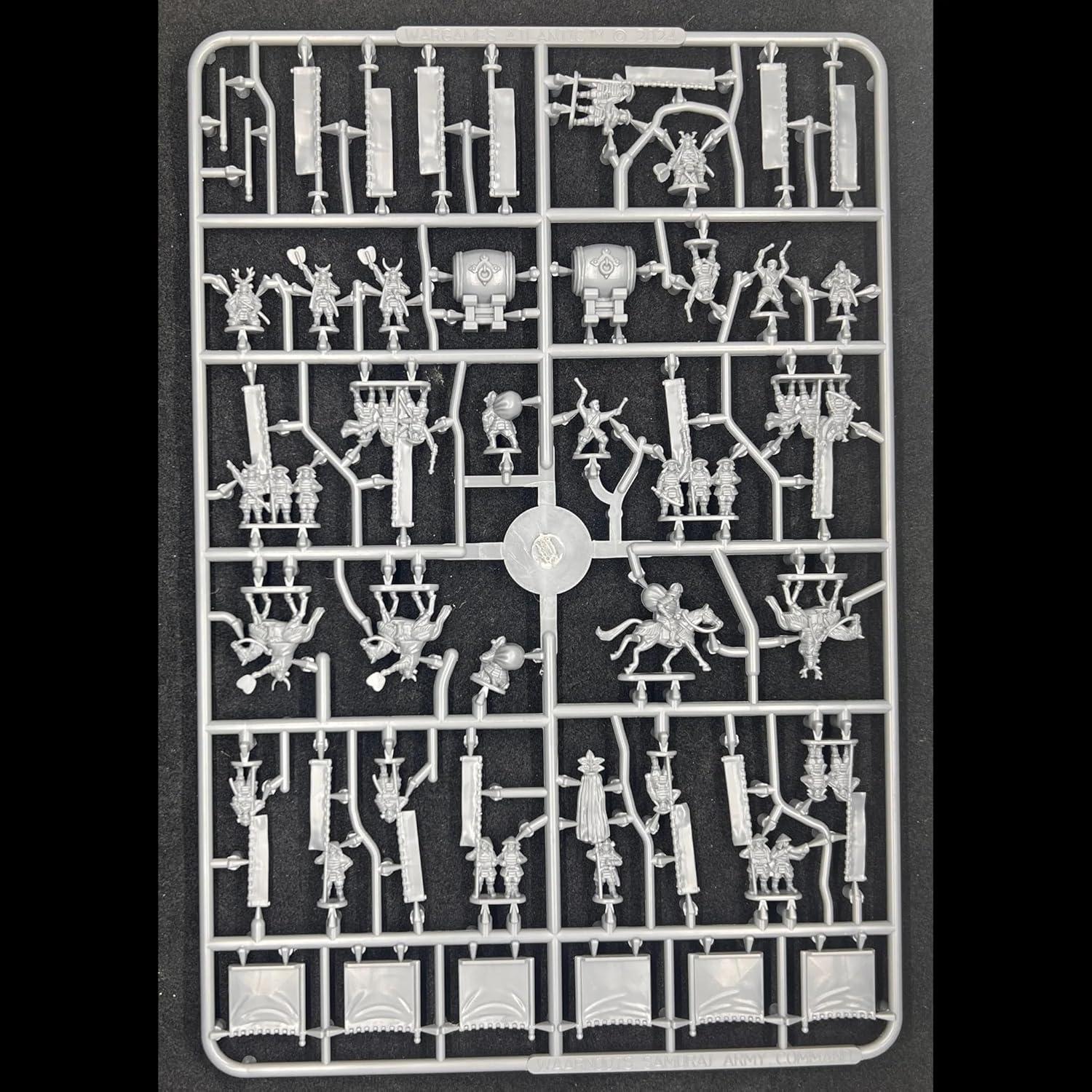 Ejército de Comando Samurai Wargames Atlantic 108 soldados 10mm