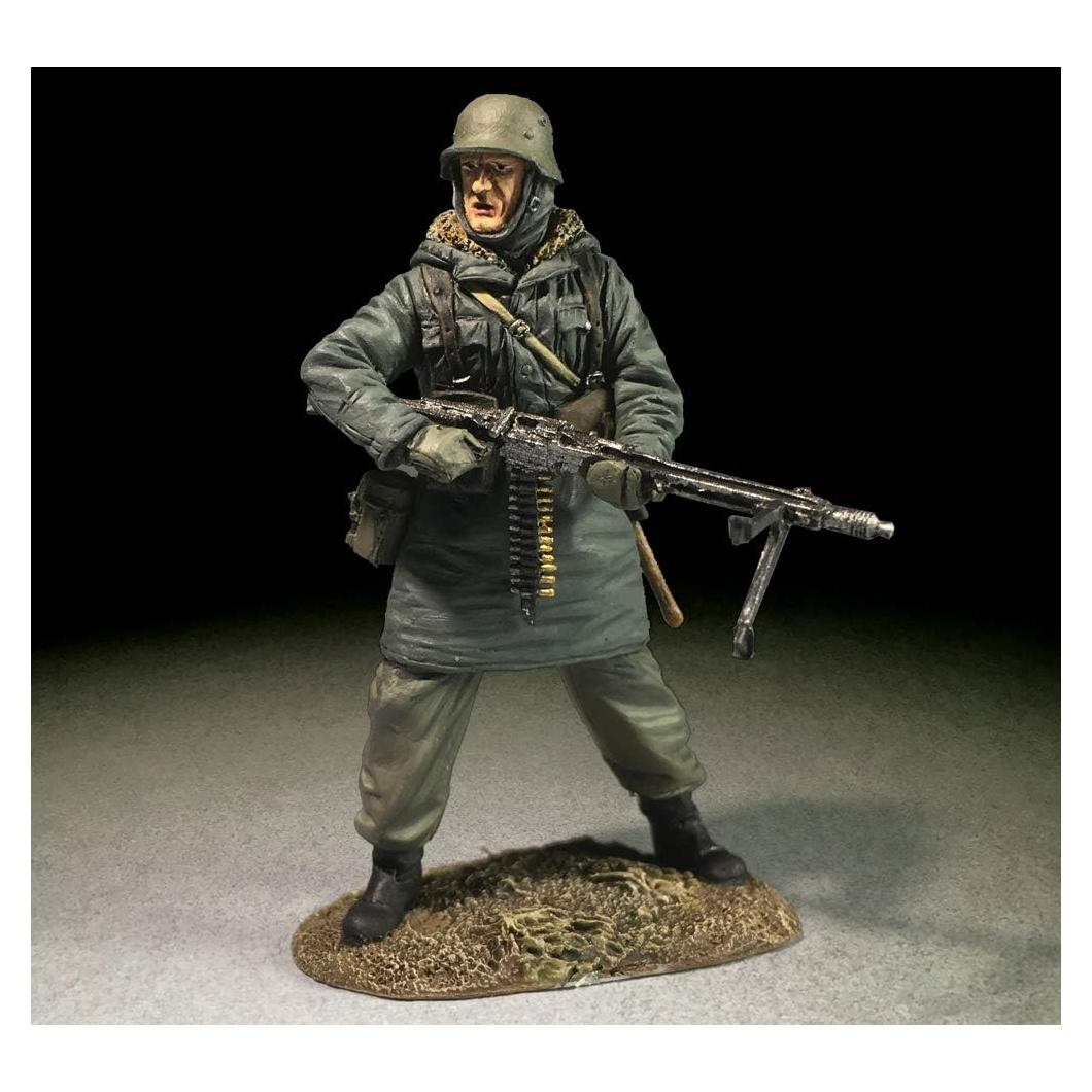 Figura Pewter W. Britain's 1:30 Segunda Guerra Mundial Alemán MG42