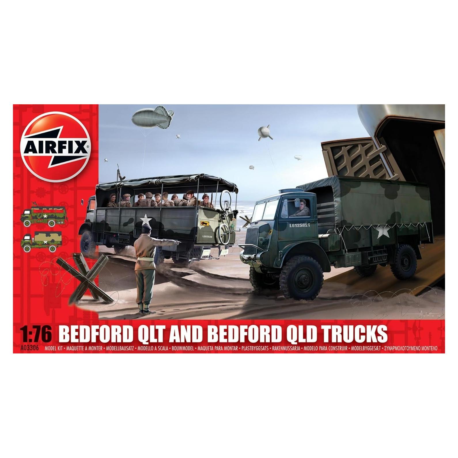 Kit de Modelo Airfix Bedford QL 1:76 Segunda Guerra Mundial