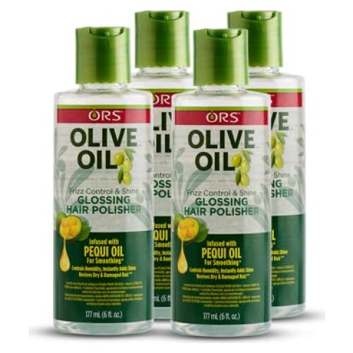 Pulidor de Cabello Anti-Frizz ORS 170g - Aceite de Oliva - 4 Unidades