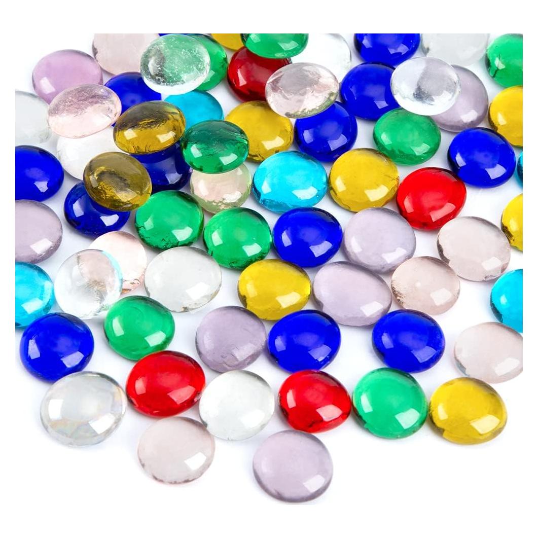 Canicas de Vidrio FUTUREPLUSX 500 PCS 2,27 kg Colores Surtidos