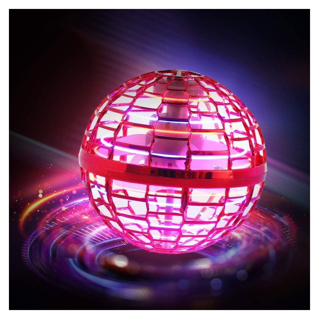 Bola Voladora Hoofun Globo Cósmico LED Rojo 8.5cm