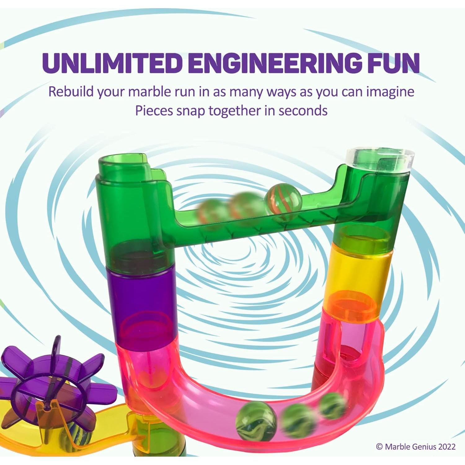 Conjunto de Refuerzo Marble Genius 20 Piezas para Canicas