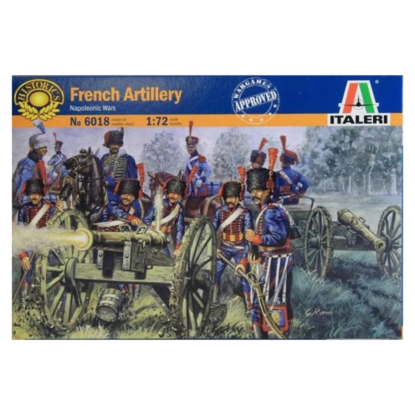 Kit de Modelismo Italeri 510006018 - Artillería Francesa 1:72