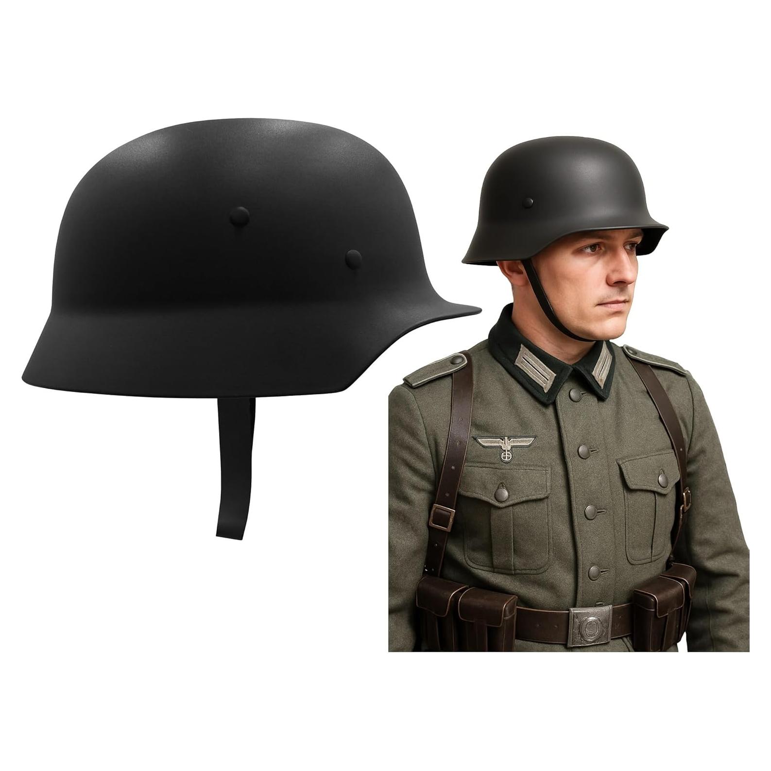 Casco de Plástico Alemán WWII Nicky Bigs Novelties Ajustable
