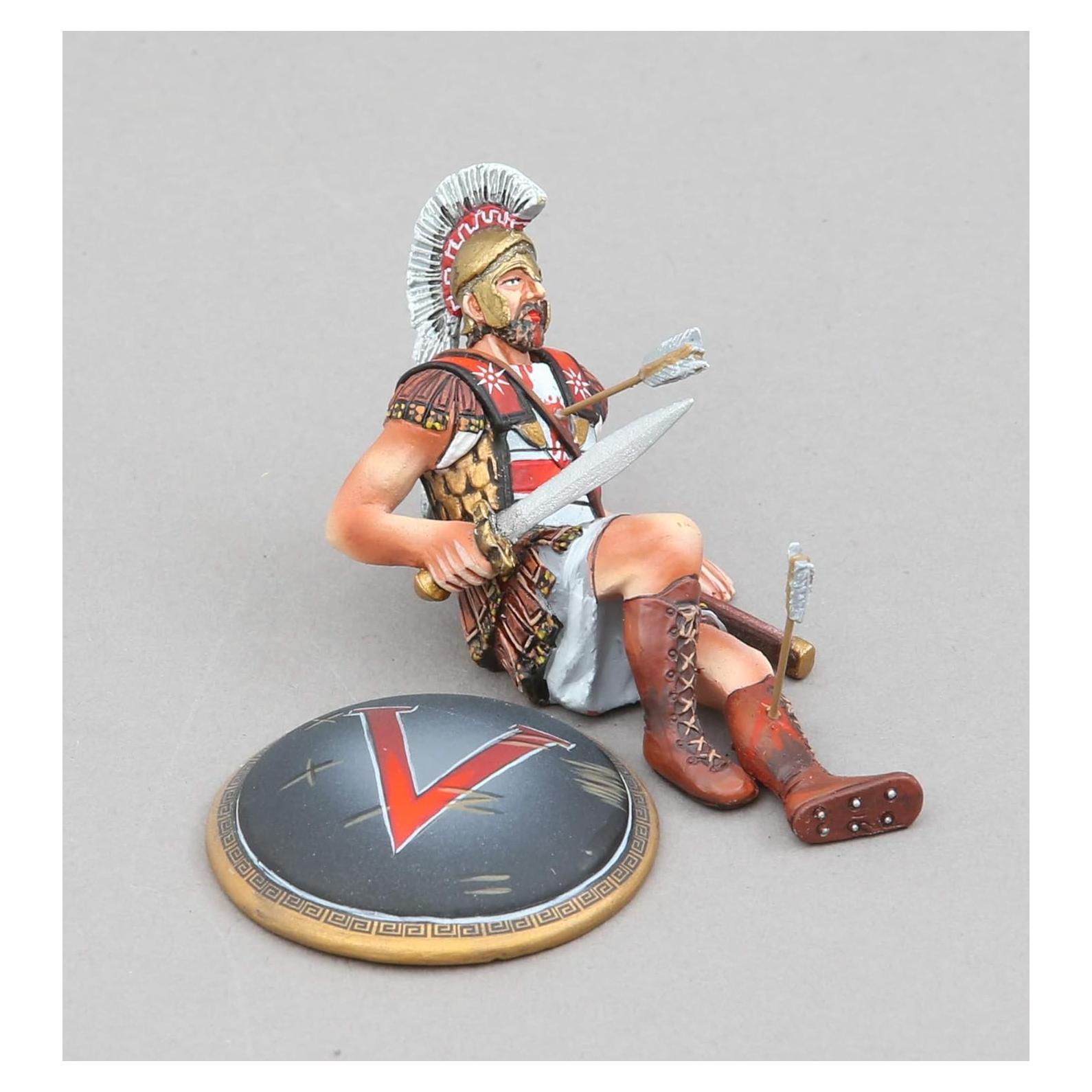 Figura de Escudo Lambda Espartano Griego 1:30 Thomas Gunn