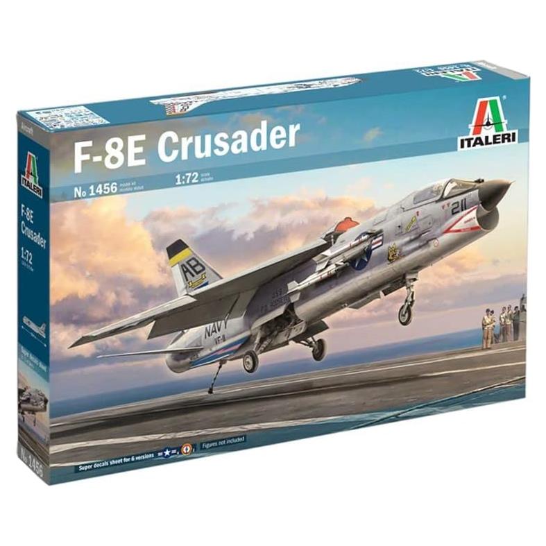 Kit de Modelo Italeri Vought F-8E Crusader 1:72 Detallado
