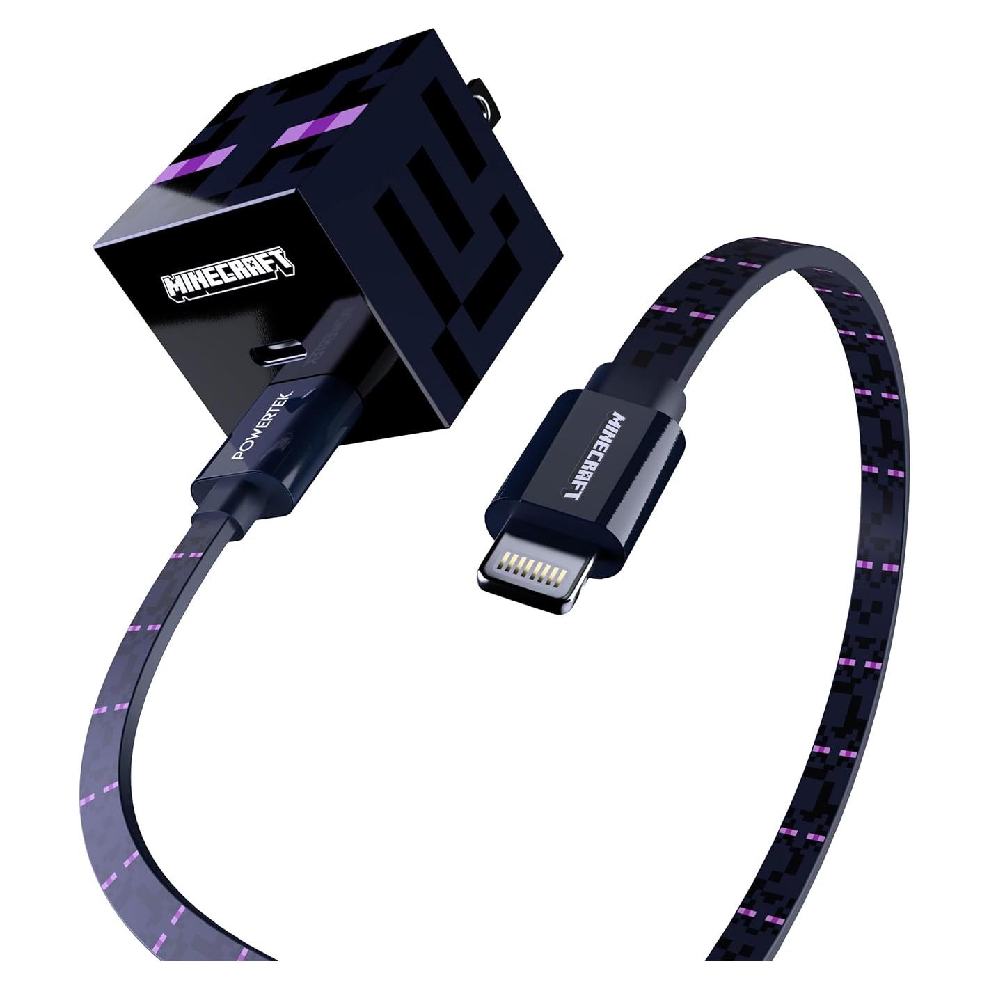 Cargador USB-A a Lightning Liquipel Powertek Enderman 1.83m