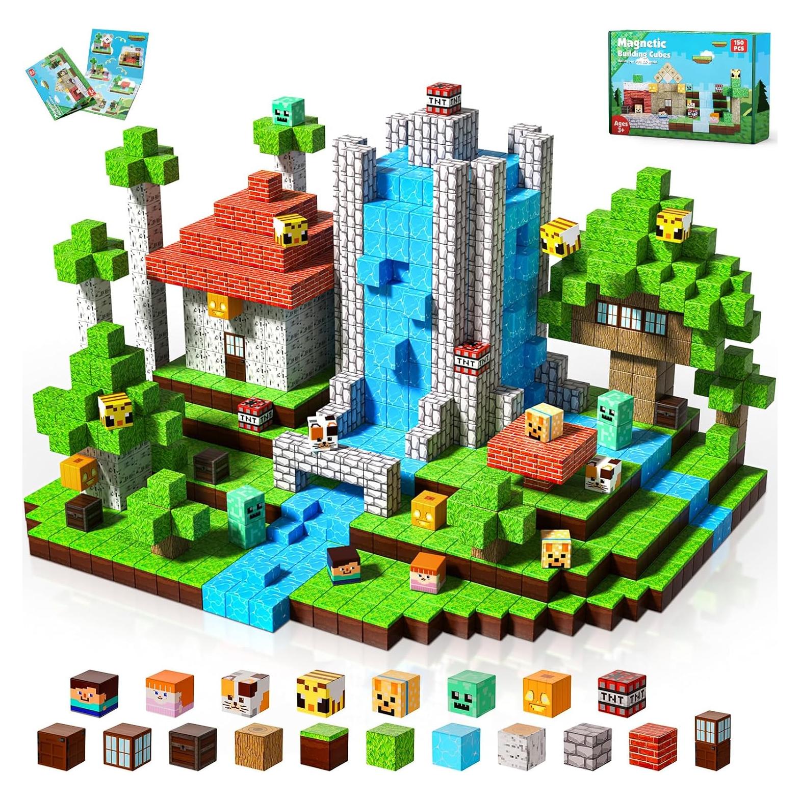 Bloques Magnéticos 150PCS Annexfun Juguetes de Construcción 3+ Años