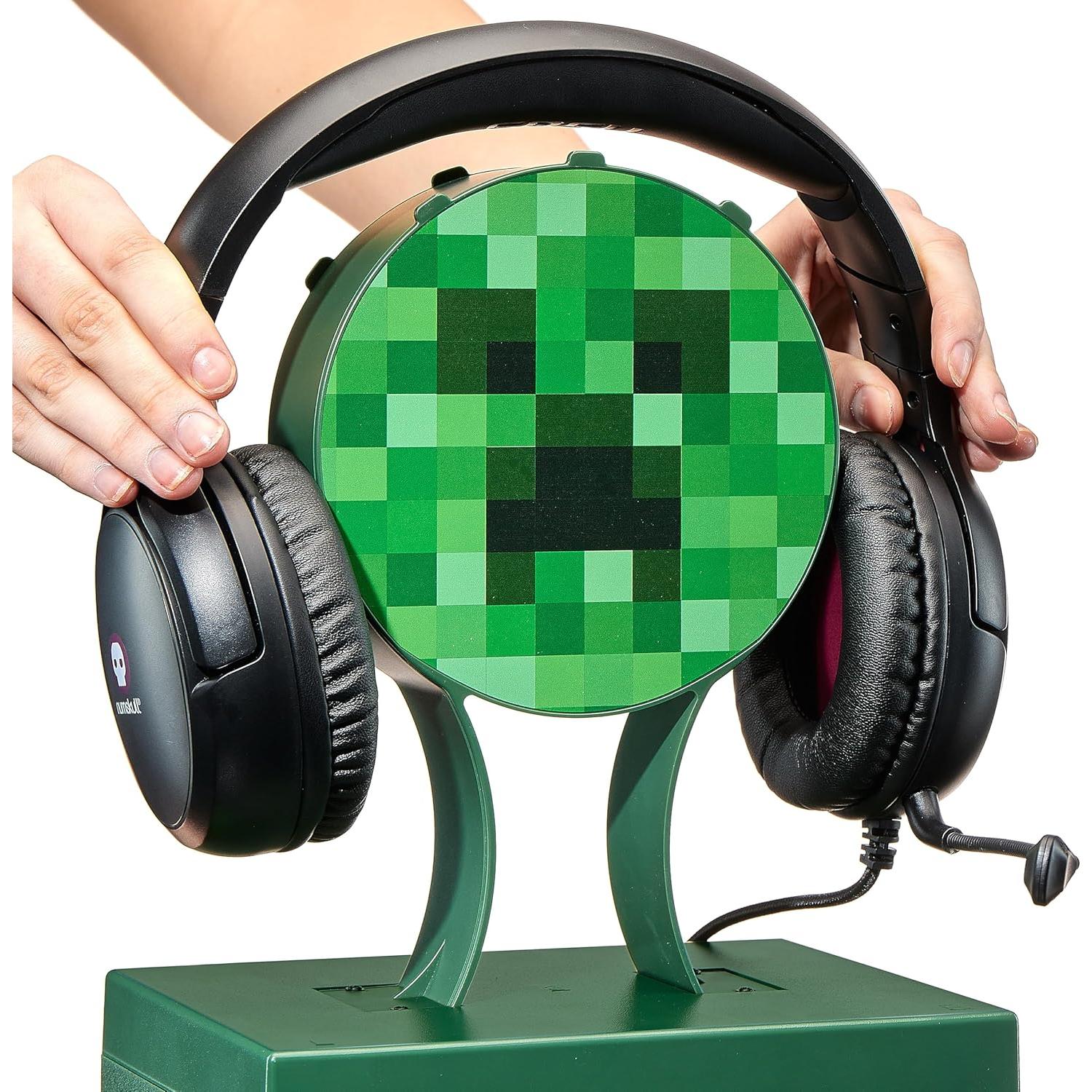 Locker de Juegos Numskull Minecraft - Soporte para 10 Juegos y 4 Controladores
