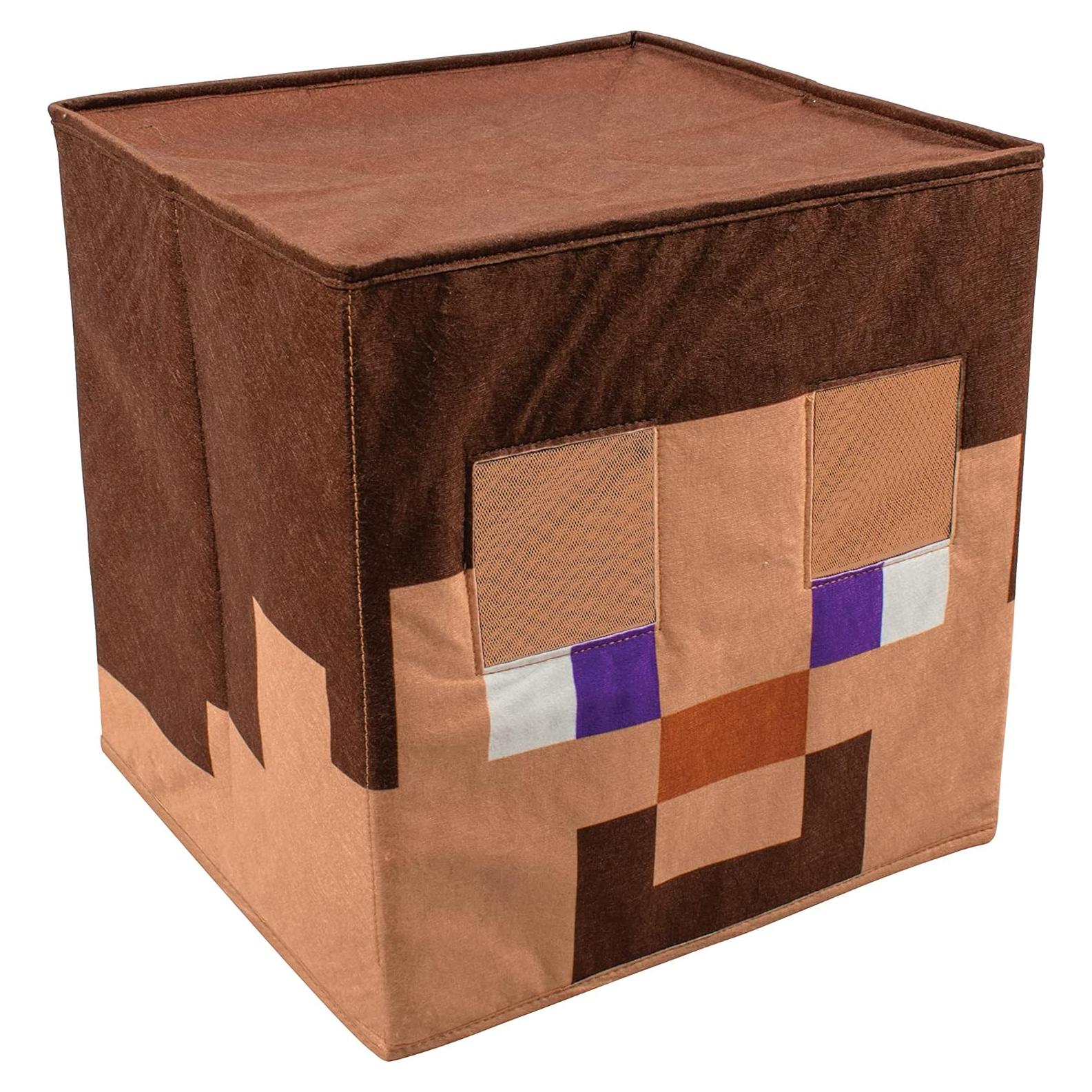 Disfraz de Cabeza de Steve Minecraft - Máscara Oficial para Niños