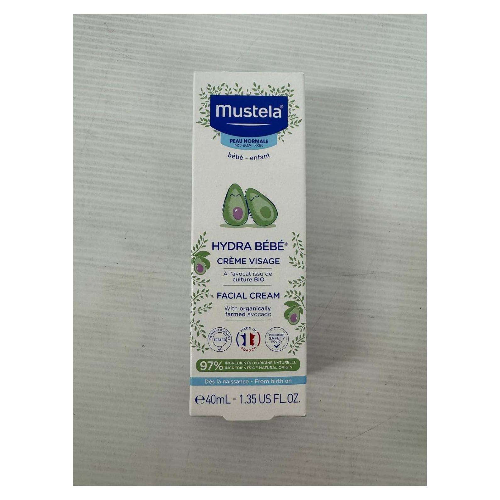 Crema Facial Mustela Hydra Bebé 40 ml - Hidratante Diario