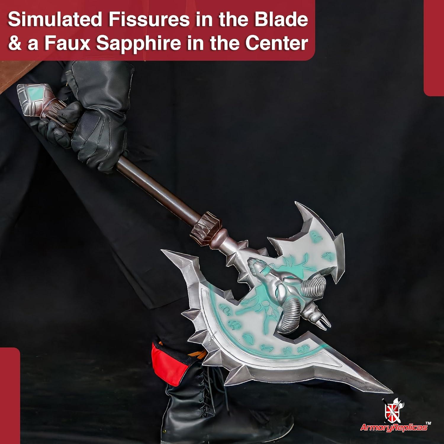 Hacha de Espuma Doble Cabeza Réplicas de Armory 92.7 cm