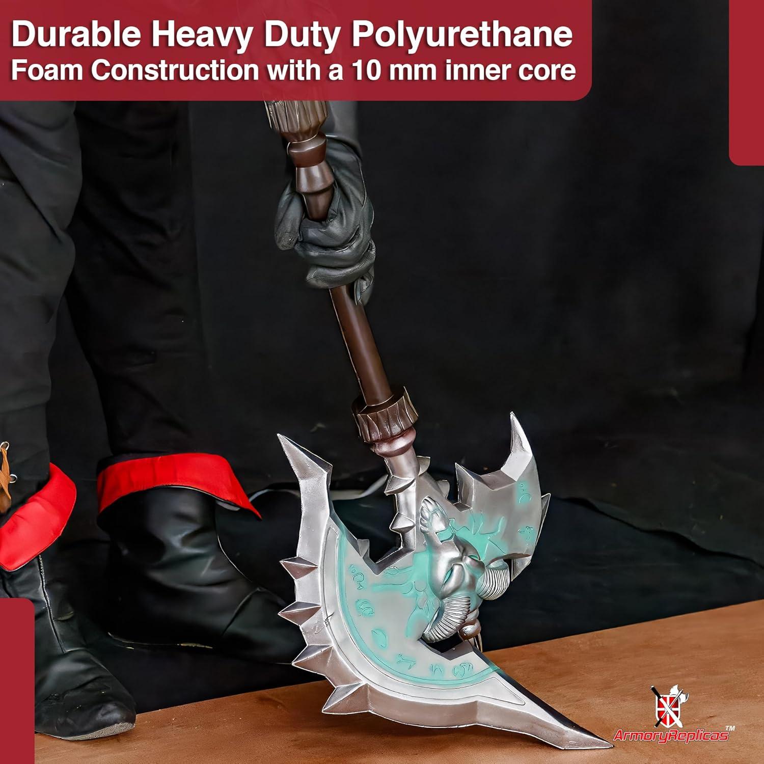 Hacha de Espuma Doble Cabeza Réplicas de Armory 92.7 cm