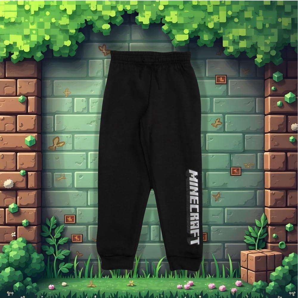 Conjunto de Sudadera y Pantalones Minecraft Niños Talla 8