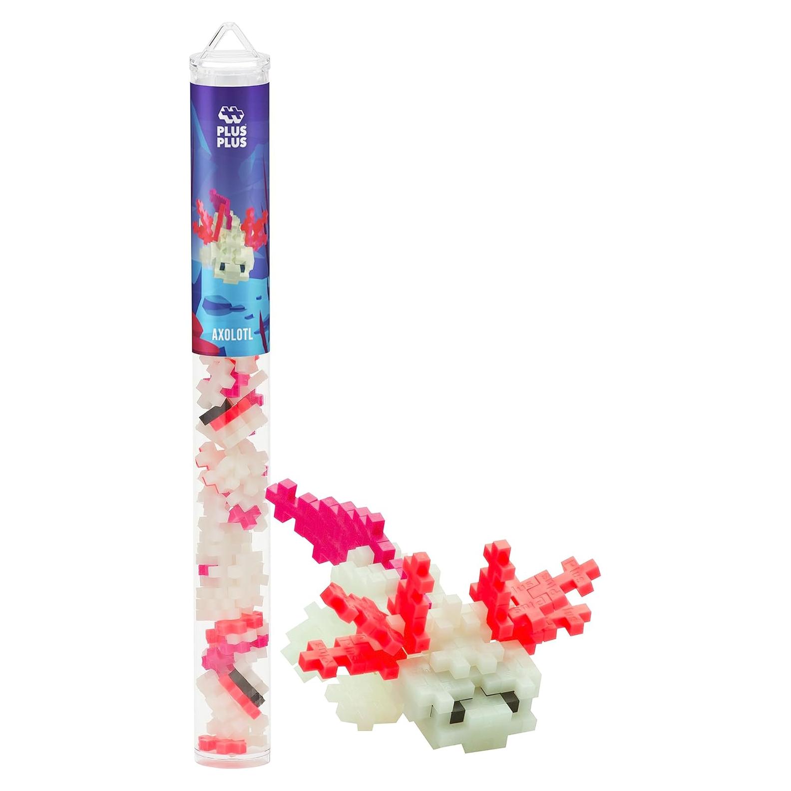Set de Bloques de Construcción Plus-Plus Axolote 70 Piezas
