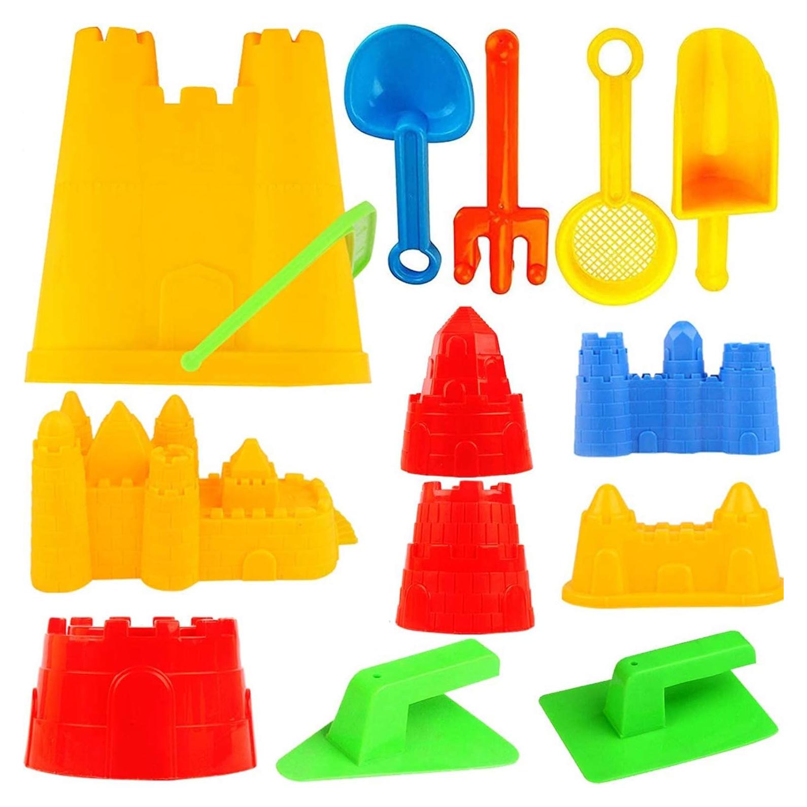 Kit de Construcción de Castillos de Arena 15 Piezas Liberty Imports